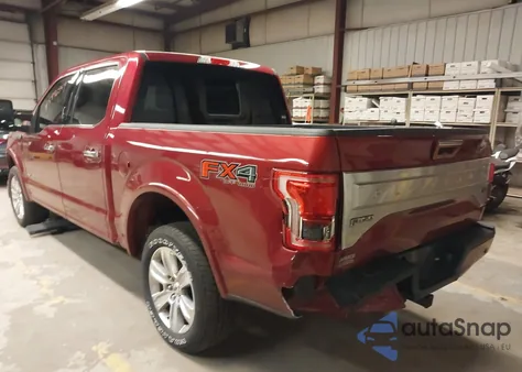 2017 Ford F-150 Platinum from USA, damaged, VIN 1FTEW1EG7HFA48149